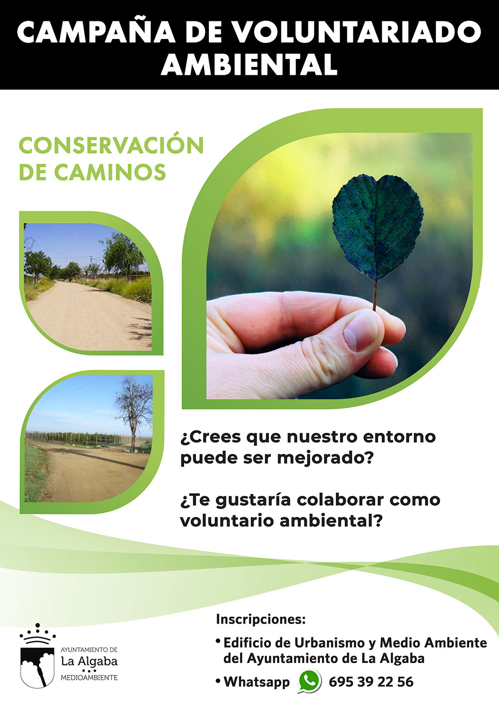 Campaña de Voluntariado ambiental para la conservación de nuestros caminos